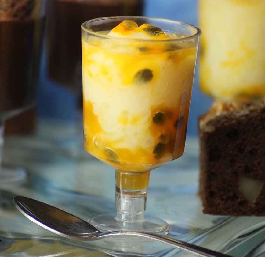 COCADA CREMOSA COM MARACUJÁ